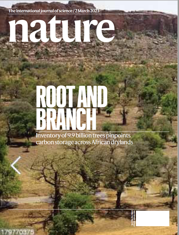 March 2023 Cover of Nature 
